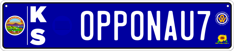 Illustration for article titled Reimagining US License Plates as Euro Plates - Installments 11-15 (IN, KS, MO, NC, SC)